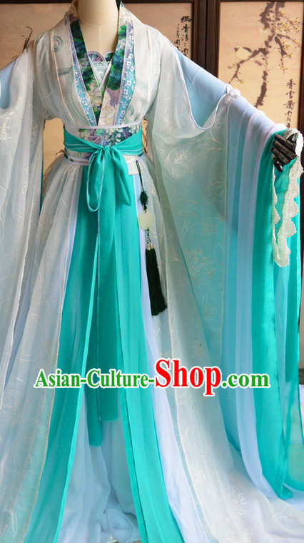 Chinese Traditinoal Princess Costumes Complete Set