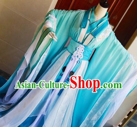 Chinese Ancient Beauty Hanfu Clothes Complete Set
