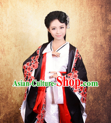 Chinese Han Dynasty Female Long Tail Empress Hanfu Dress Complete Set China Shopping online