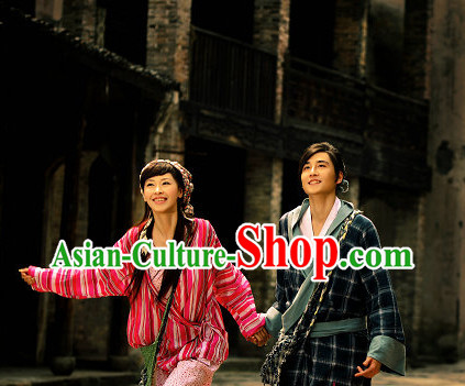 China Fashion TV Drama Costumes and Hair Accessories