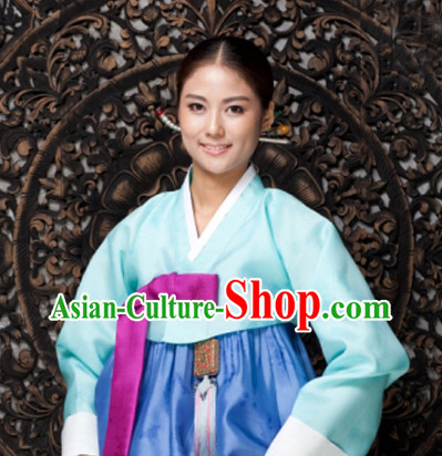 Korean Traditional Restaurant Uniforms Complete Set