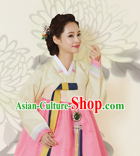 Korean Traditional Costumes Complete Set