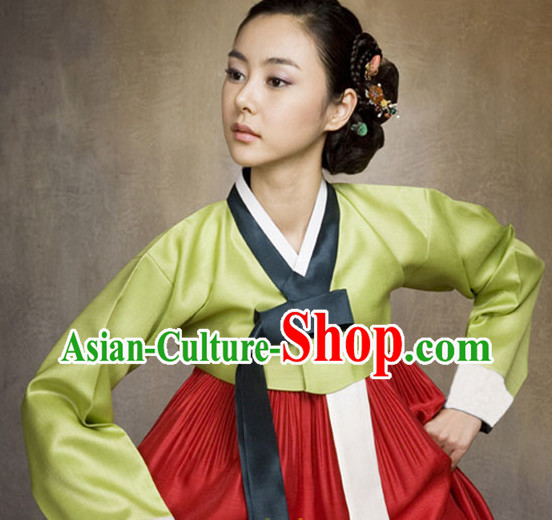 Traditional Korean National Costumes Complete Set for Women