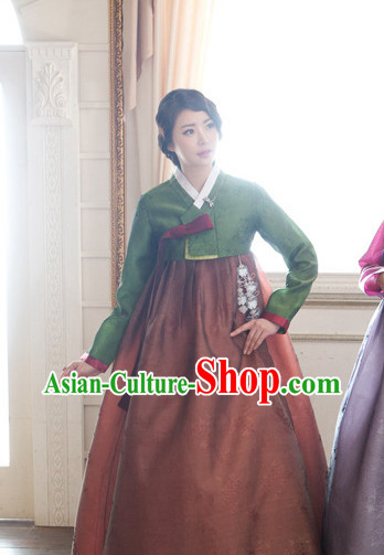 Korean Woman National Costumes Traditional Costumes Hanbok Dress online Shopping
