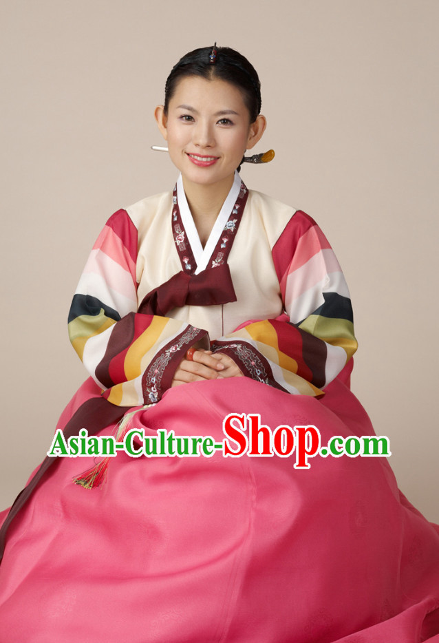 Korean Woman National Costumes Traditional Costumes Hanbok Korea Dress online Shopping
