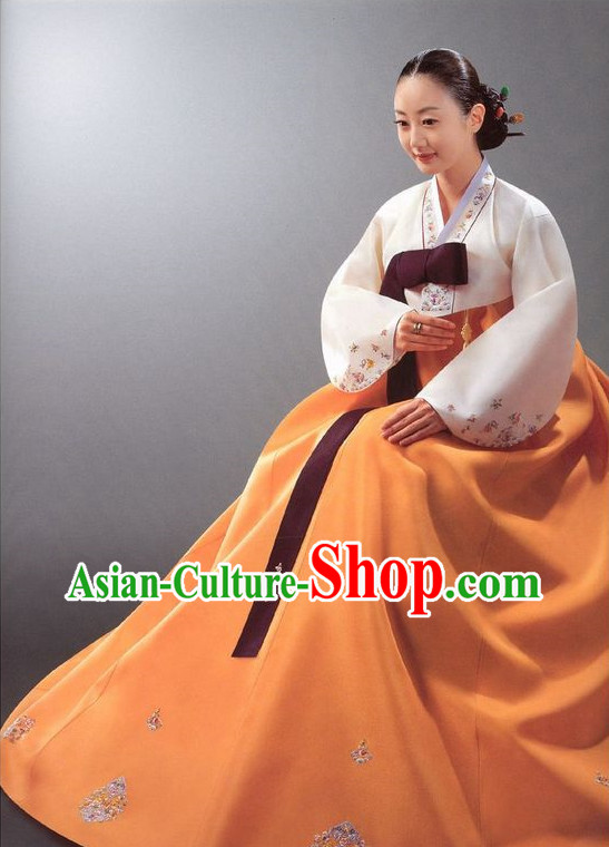 Korean Woman National Costumes Traditional Costumes Hanbok Korea Dresses online Shopping