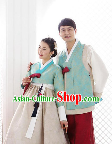 Korean Traditional Hanboks 2 Sets