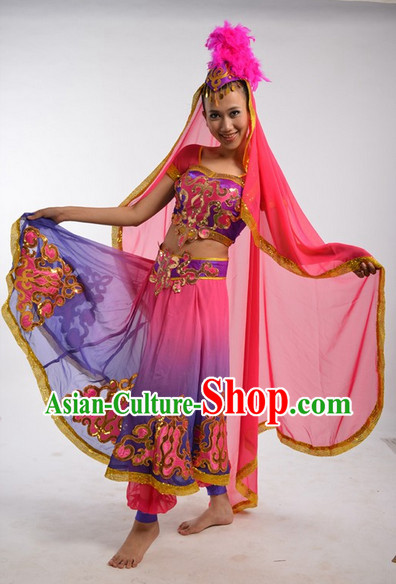 Chinese Costumes Female Ethnic Groups Clothing