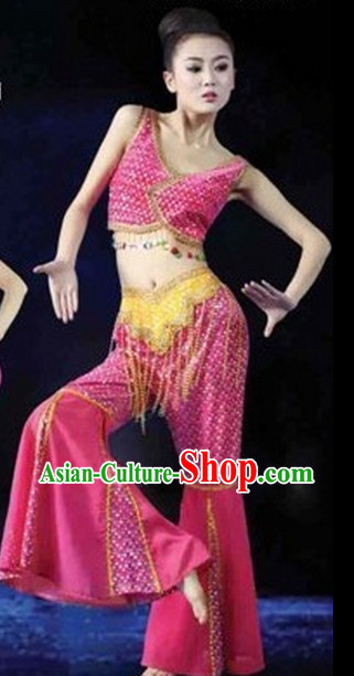 Chinese Dance Costumes Female Ethnic Groups Clothes