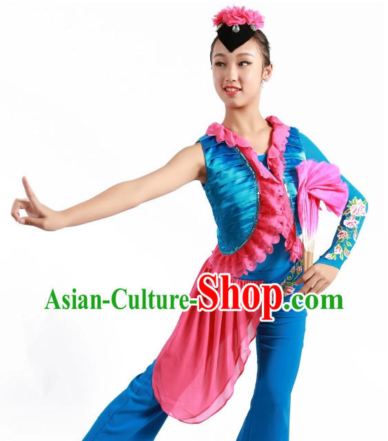 Chinese Fan Costumes Carnival Costumes China Shop  Dance Costumes for Women