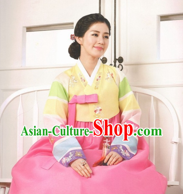 Korean Woman National Costumes Traditional Hanbok Clothes online Shopping