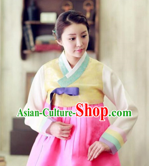 Korean Female National Costumes Traditional Hanbok Clothes online Shopping