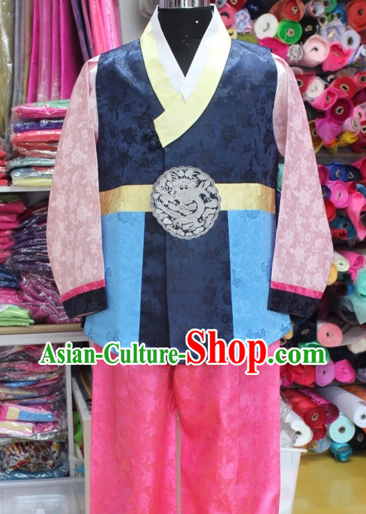 Korean Sir National Costumes Traditional Hanbok Clothes online Shopping
