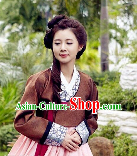 Korean Female National Costumes Traditional Hanbok Clothes online Shopping