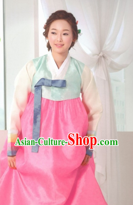 Korean Cusotm Made National Costumes Traditional Hanbok Clothes