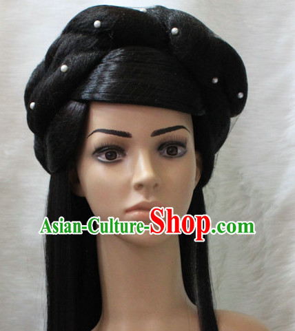 Chinese Classical Fairy Long Black Wig