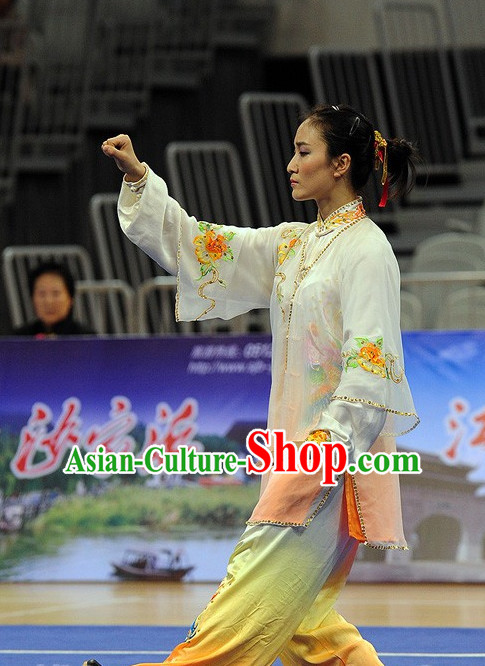 Top Tai Chi Qi Gong Yoga Clothing Yoga Wear Yoga Pants Yang Tai Chi Quan Uniforms for Women