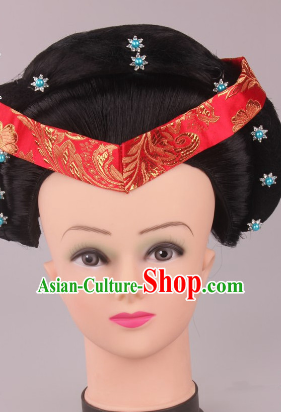 Professional Chinese Opera Hua Tan Wigs