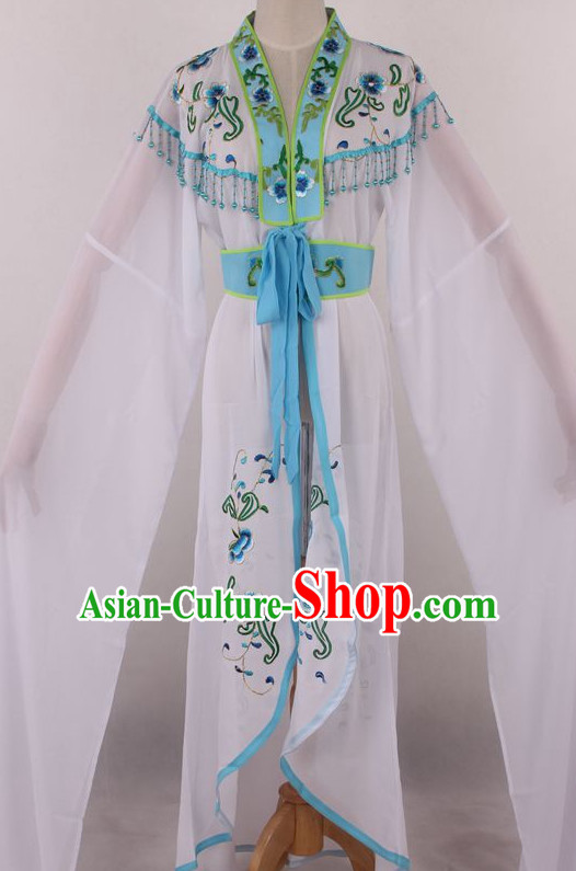Chinese Culture Chinese Opera Costumes Chinese Cantonese Opera Beijing Opera Costumes Hua Tan Long Sleeve Costumes for Women