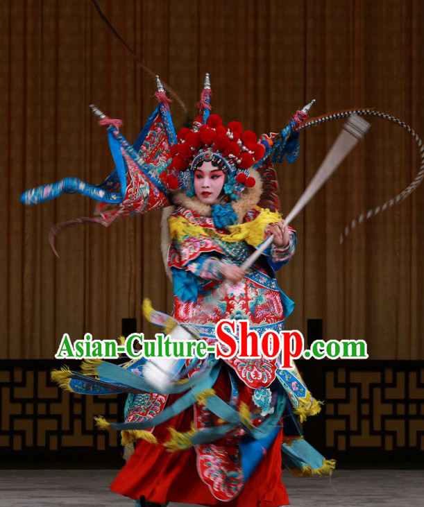 Chinese Culture Chinese Opera Costumes Chinese Cantonese Opera Beijing Opera Costumes Heroine Wu Tan Armor Costumes