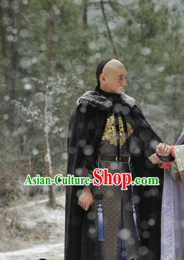 Chinese Qing Prince Black Cape