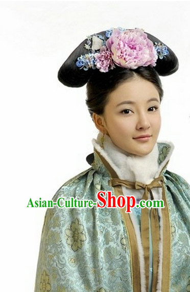 Chinese Qing Dynasty Manchu Headwear