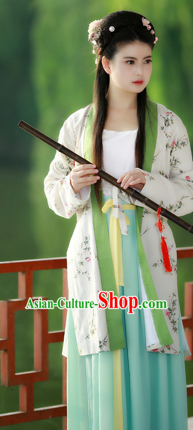 Chinese Traditional Hanfu Summer Dresses for Women