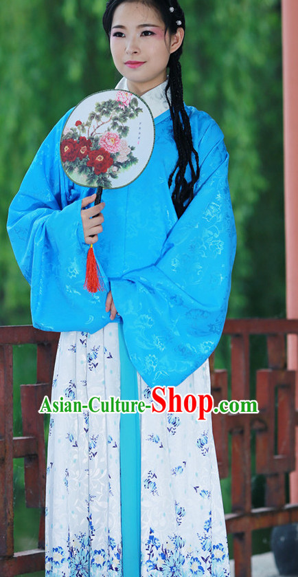 Chinese Ming Dynasty Folk Dresses for Women