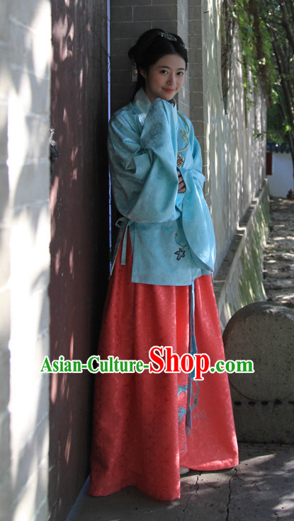 Chinese Ming Dynasty Clothes Hanfu Designer Dresses Plus Size Costumes for Women