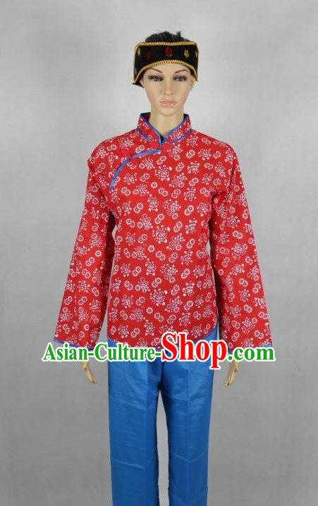 Asian Fashion Chinese Tradiitonal Dress Women Xi Er Poor Girl Costumes