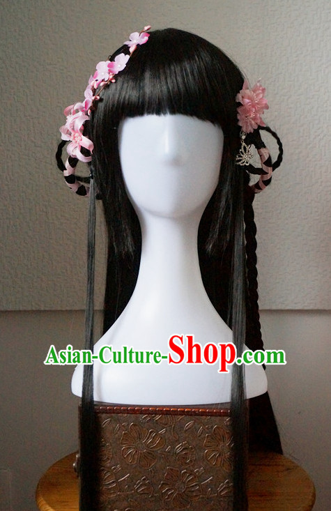China Shopping online Traditional Chinese Fairy Costumes Black Wigs and Hair Pieces