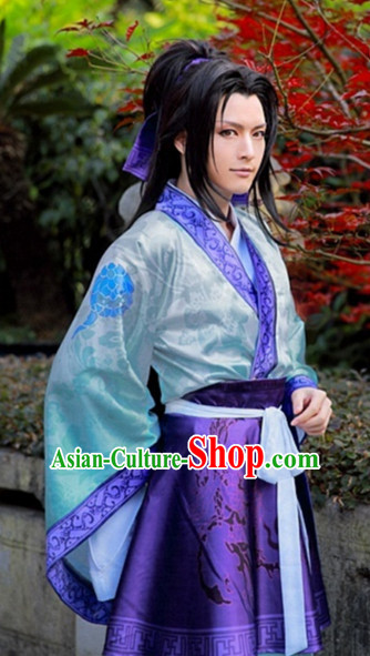 Asia Fashion Top Chinese Cosplay Halloween Costumes Complete Set for Men