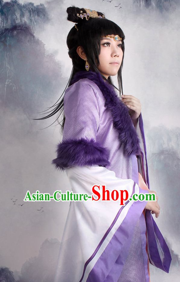 Asia Fashion Top Chinese Princess Cosplay Halloween Costumes Complete Set