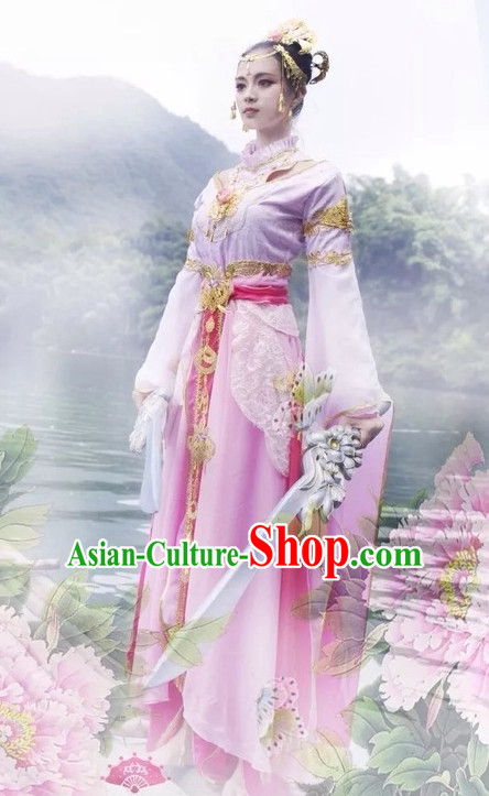 Top Chinese Empress Halloween Costumes and Accessories Complete Set