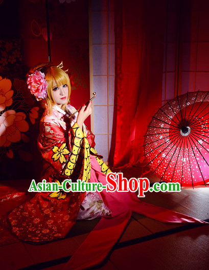 Top Traditional Japanese Halloween Costumes and Accessories Complete Set