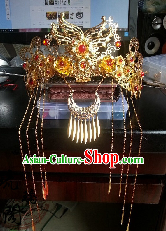 Chinese Traditional Wedding Hat for Women