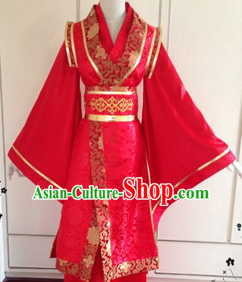 Chinese Classical Wedding Garment Complete Set for Bridegrooms