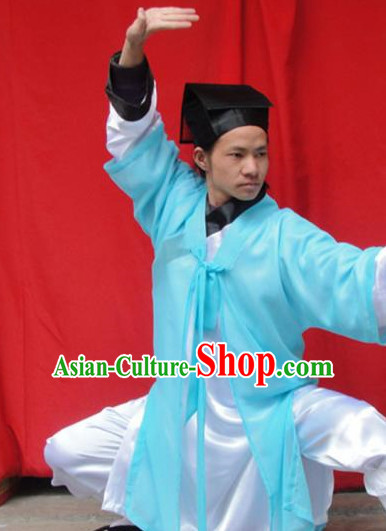 Chinese Ancient Wudang Mountain Taoist Costumes for Men