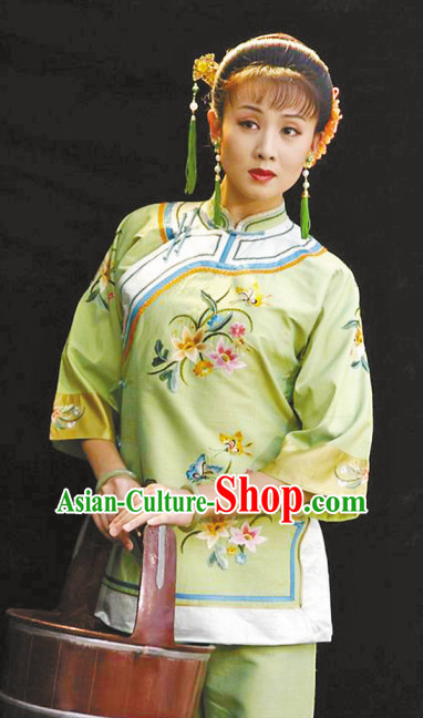 Chinese Traditional Dresses Theatrical Costumes Ancient Chinese Hanfu Noblewoman Mandarin Clothes Blouse and Skirts
