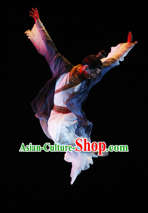 Classical Chinese Dance Costumes for Men