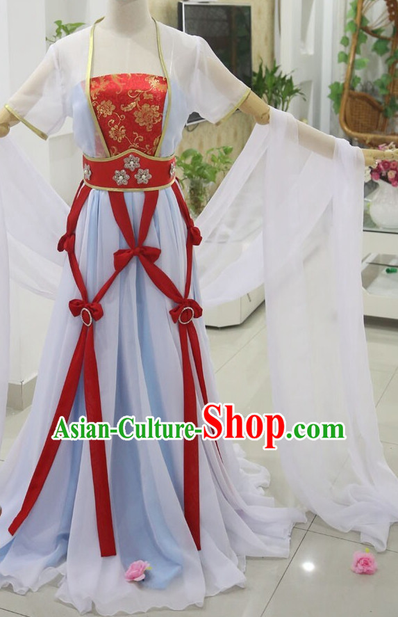 Top Chinese Chang Er Moon Fairy Costumes Classical Dancing Costume for Women