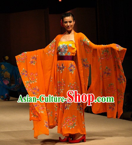 Ancient Chinese Empress Clothing Complete Set for Women