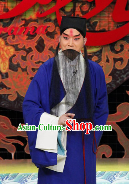 Chinese Peking Opera Costumes Old Men Costume