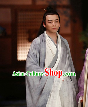 Chinese Hanfu Asian Fashion Japanese Fashion Plus Size Dresses Vntage Dresses Traditional Clothing Asian Costumes Hua Qian Hanfu Costume for Men