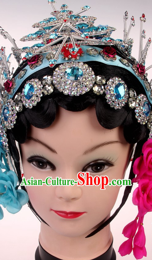 Chinese Traditional Handmade Beijing Opera Hua Tan Hair Accessories