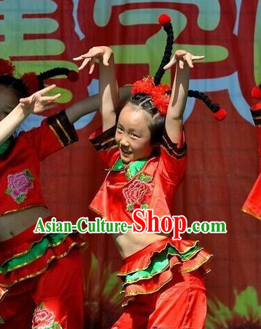 Chinese New Year Dance Costumes for Kids