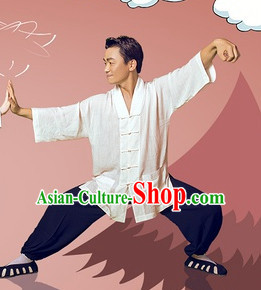 Traditional Chinese Taoist Uniform Complete Set for Men