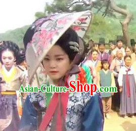 Ancient Korean Geisha Hat for Women