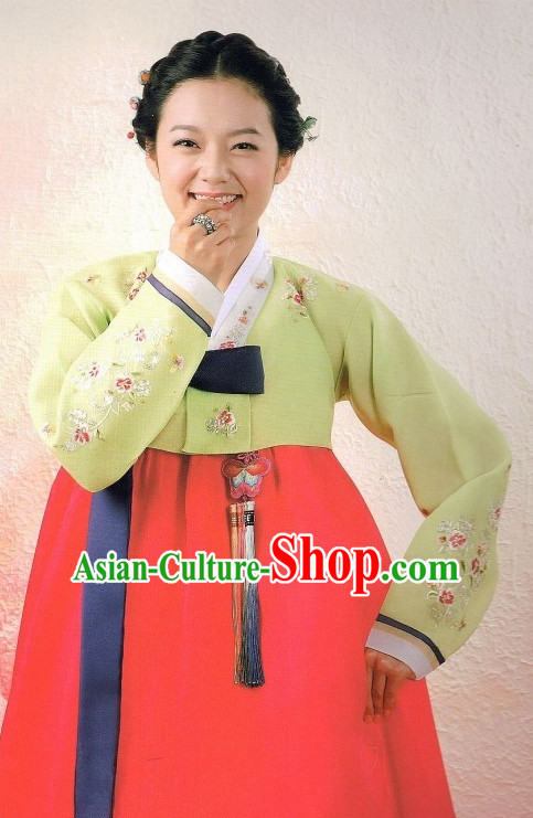 Plus Size Korean Traditional Clothing Hanbok for Ladies
