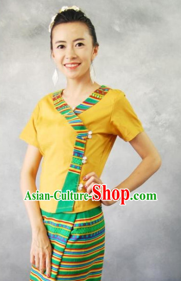 Thailand Shirt Classic Dress Plus Size Clothing Thailand Dresses Wedding Guest Wholesale Clothing